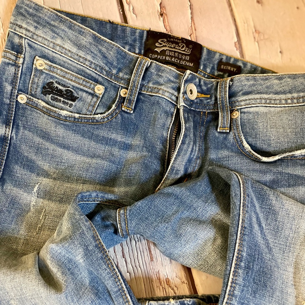 Super Dry boycut jeans